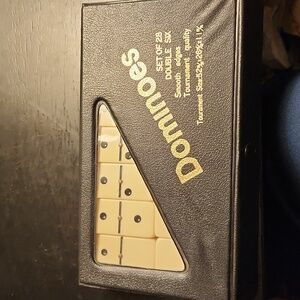 Dominoes*Tournament quality Double Six set of 28 vintage smooth edges